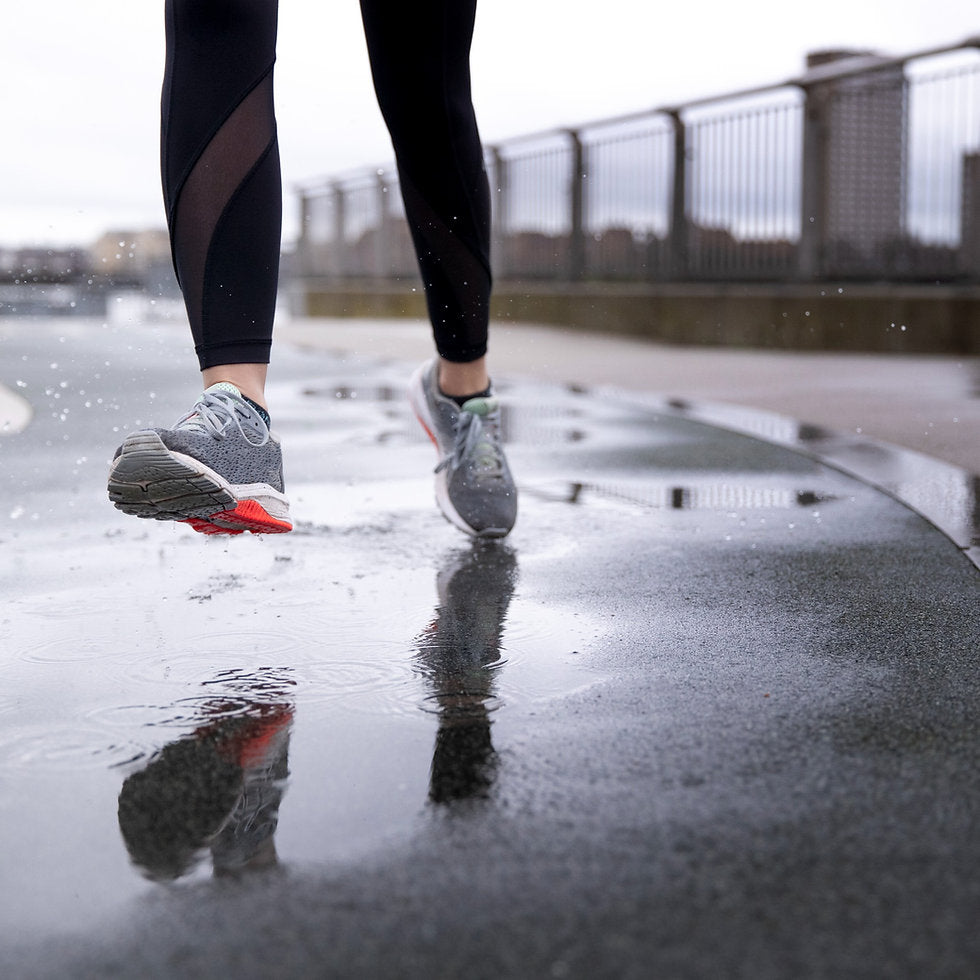 hardlopen in de regen