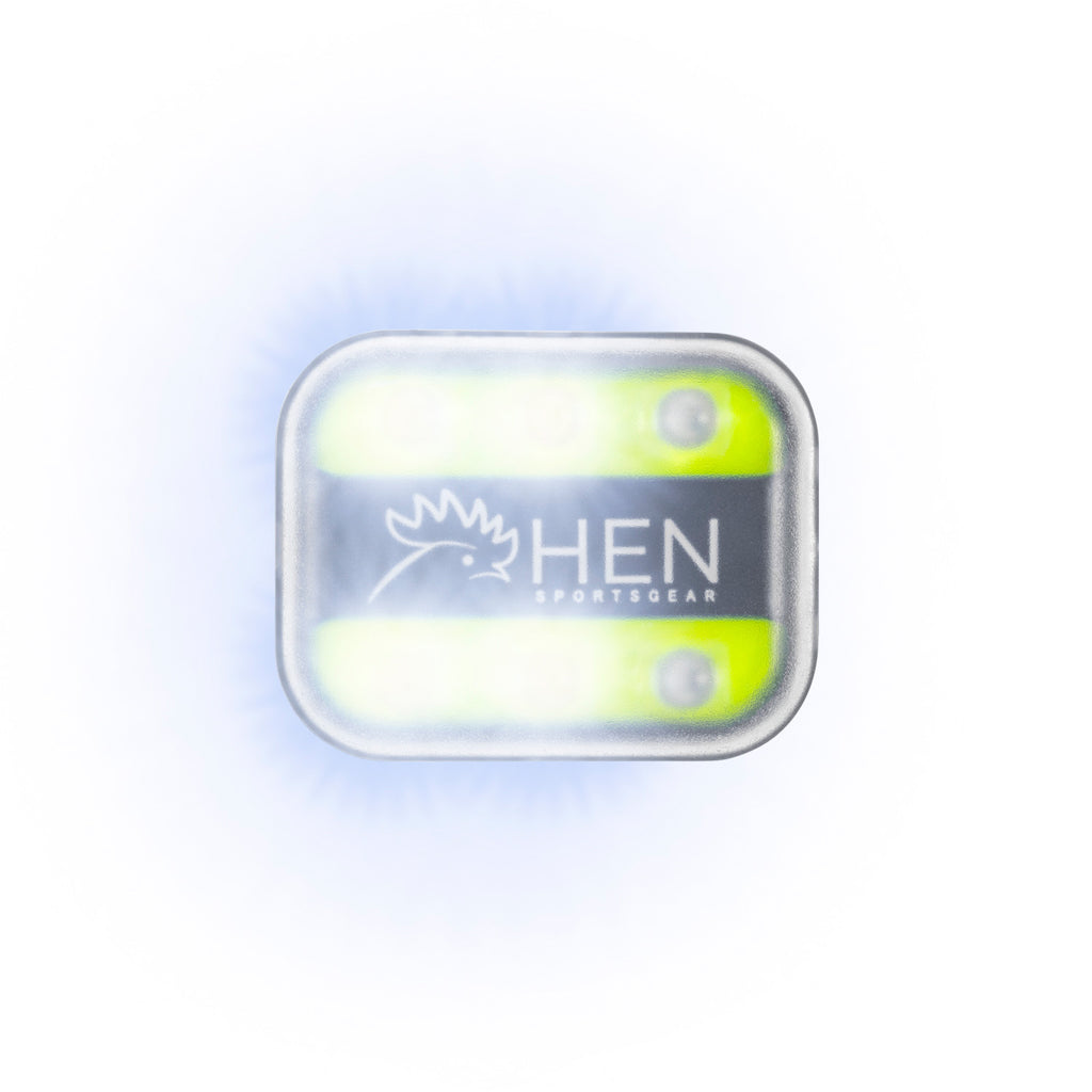 Multifunctionele LED clip zaklamp set voor outdoor activiteiten en trailrunning