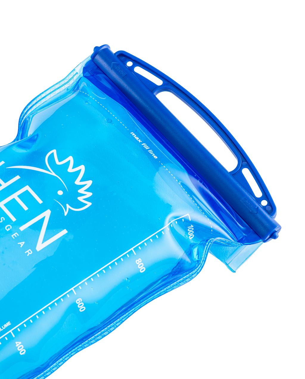 Waterzak drinksysteem 1 liter met slang voor hydratatie tijdens marathons