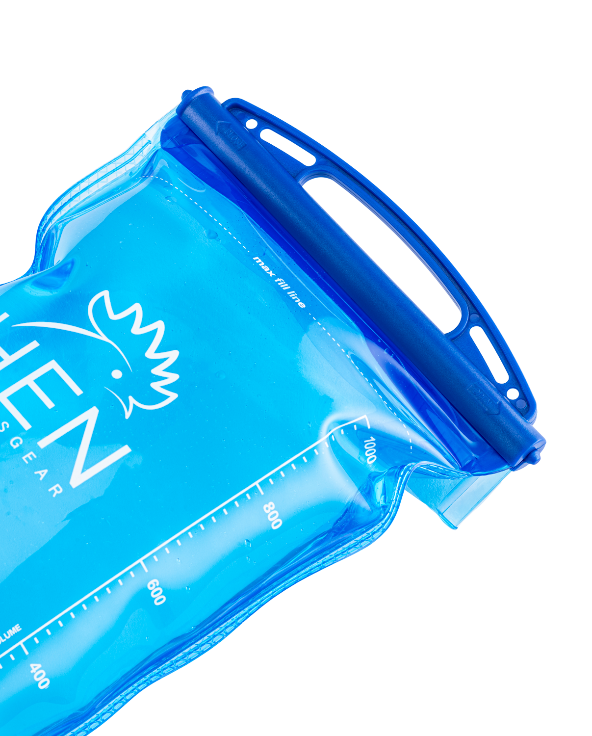 Waterzak drinksysteem 1 liter met slang voor hydratatie tijdens marathons