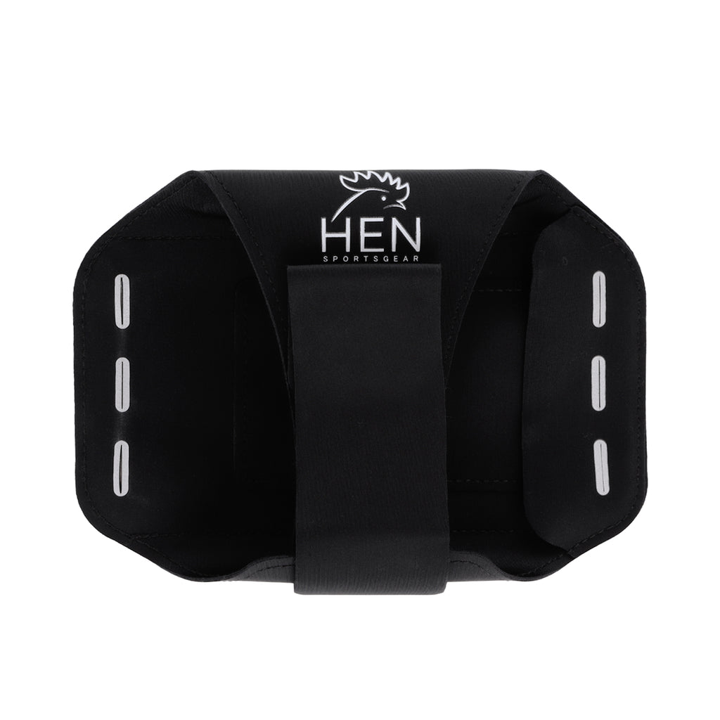 Hardloopband sportarmband met telefoonhouder en sleutelvak voor outdoor sporten