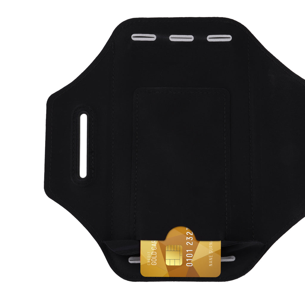 Sportarmband telefoonhouder met kaarthouder en sleutelvak voor hardlopers