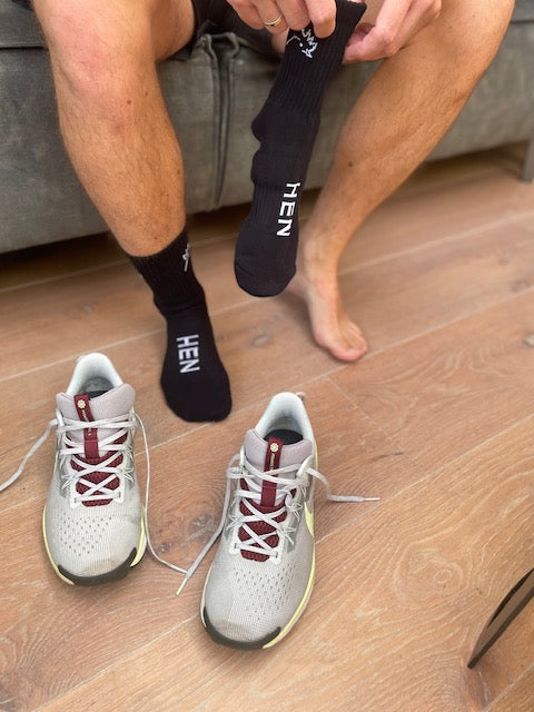 Everyday zwarte sportsokken 3 paar voor dagelijks gebruik bij sporten