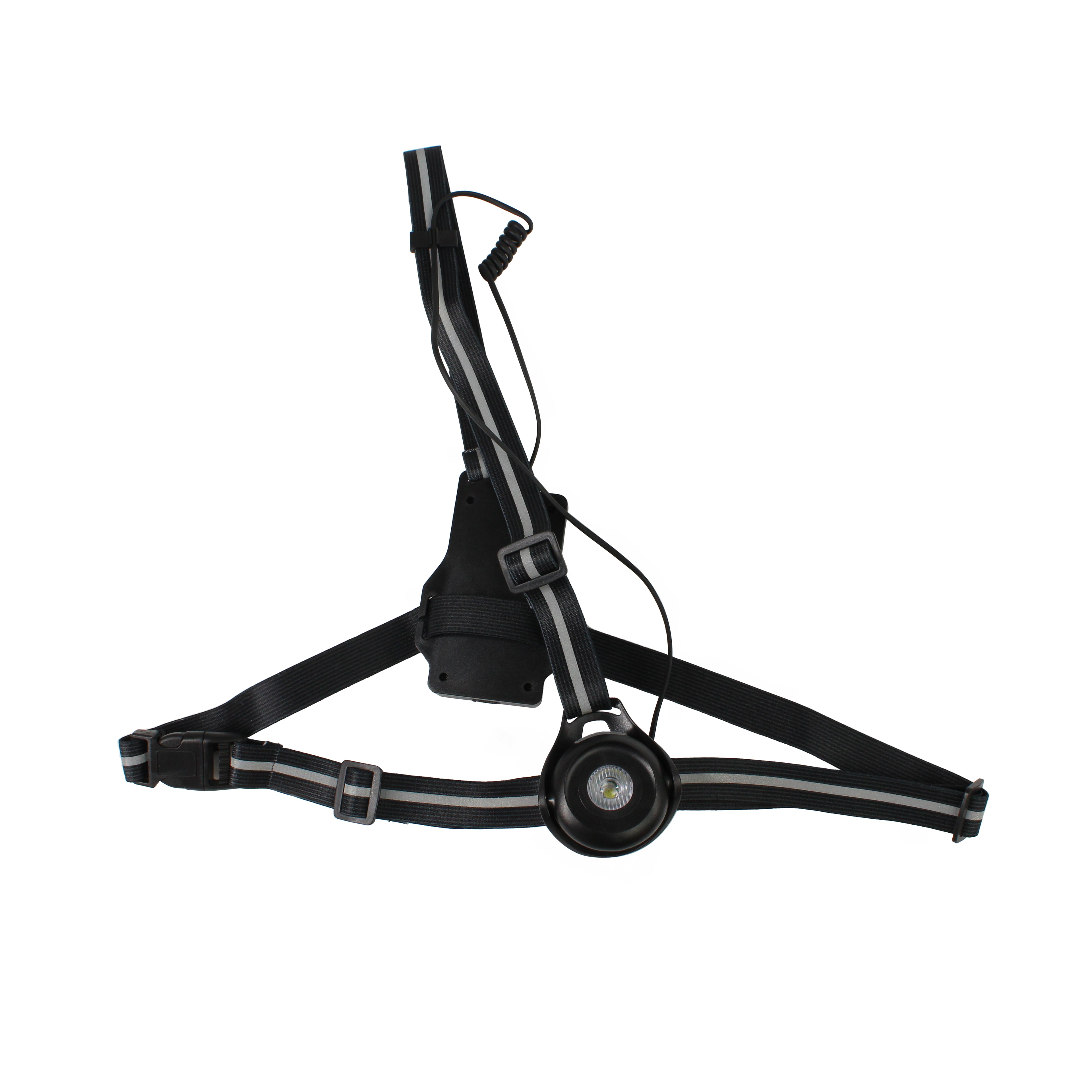 Detail USB oplaadpoort borstlamp met 500 lumen LED verlichting